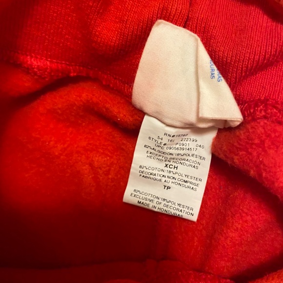 Champion reverse weave red joggers xs - Picture 4 of 6
